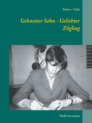 cover image of Gehasster Sohn--Geliebter Zögling